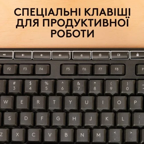 Фото: Комплект клавіатура+миша Logitech MK370 Combo for Business Wireless Graphite (920-012077) № 29 | KTC