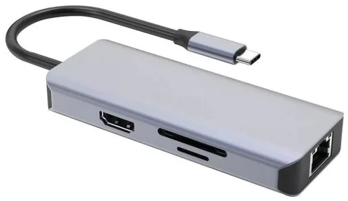Фото: USB-хаб Proove Iron Link 6in1 Silver (HBI700010004) № 6 | KTC