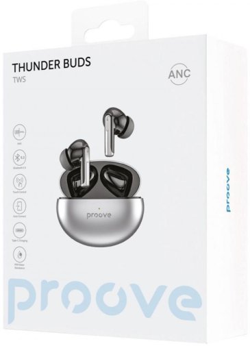 Навушники Proove Thunder Buds with ANC Gray (48399)