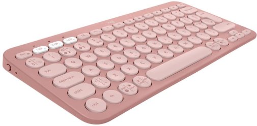 Клавіатура компактна Logitech Pebble Keys 2 K380s US International Tonal Rose (920-011853)