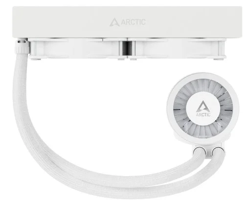 Фото: Система рідинного охолодження Arctic Liquid Freezer III 240 ARGB White (ACFRE00150A) № 19 | KTC