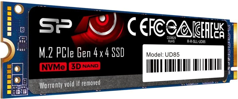 Фото: SSD-накопичувач Silicon Power UD85 2280 PCIe Gen4x4 1TB (SP01KGBP44UD8505) № 7 | KTC