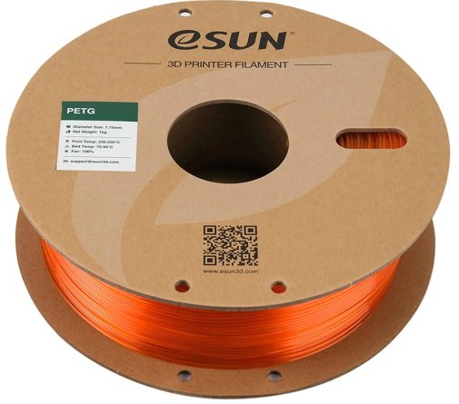 Філамент eSUN 3D PETG Filament Orange (PETG175O1)