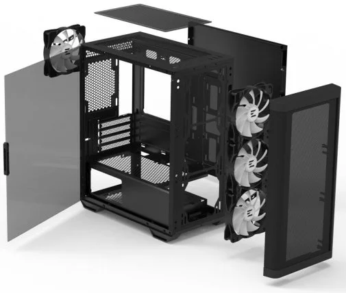 Фото: Корпус Zalman M4 Black with window (M4BLACK) № 14 | KTC