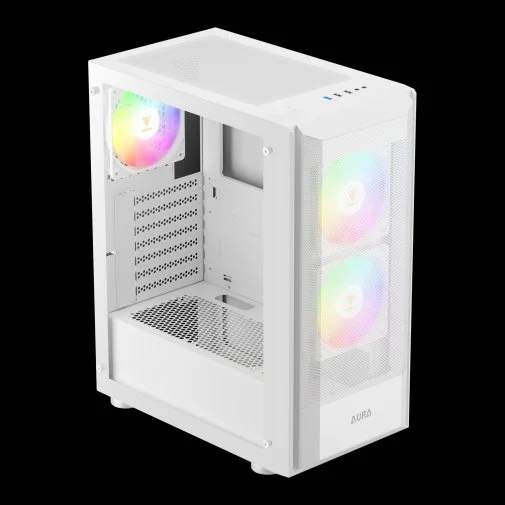 Фото: Корпус Gamdias Aura GC6 WH White with window (4712960139749) № 13 | KTC