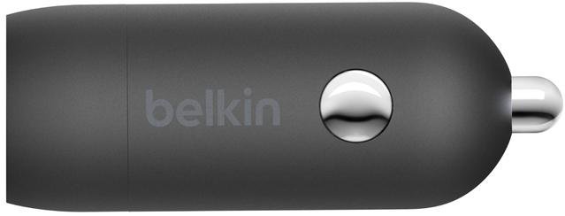 Автомобільний зарядний пристрій Belkin BoostCharge 30W USB-C Car Charger with Type-C/Type-C (CCA004BT1MBK-B6)