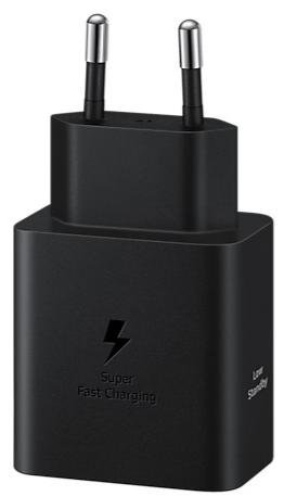 Зарядний пристрій Samsung Compact Power Adapter 45W Black with Type-C/Type-C (EP-T4511XBEGEU)