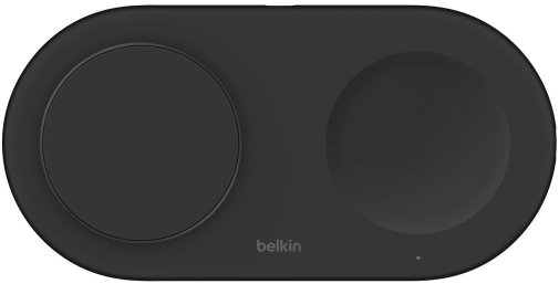 Бездротовий зарядний пристрій Belkin BoostCharge Pro 2in1 Magnetic Pad with Qi2 15W Black (WIZ021VFBK)