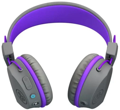 Фото: Гарнітура JLAB JBuddies Studio Kids Bluetooth Graphite/Violet (IEUHBSTUDIORGRYPRPL4) № 8 | KTC