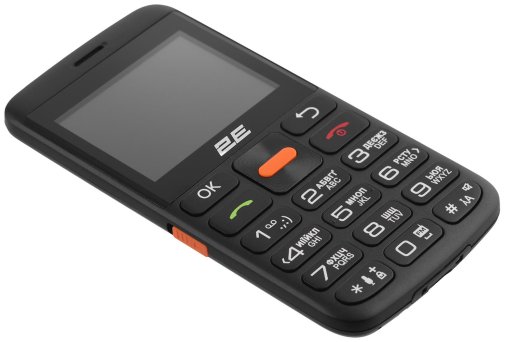 Мобільний телефон 2E T180 Max Black (688130251051)