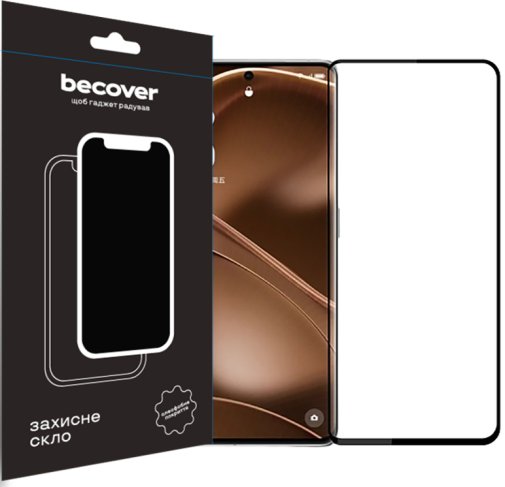 Захисне скло BeCover for Poco X6 Pro - Black (710625)