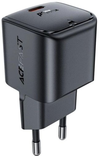 Зарядний пристрій Acefast A77 Mini 30W GaN Black (6974316282662)