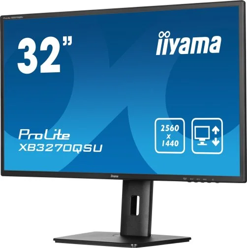 Фото: Монітор iiyama ProLite X3270QSU-B1 Black - 31.5" IPS / 2560×1440 / 100 Гц / HAS № 17 | KTC