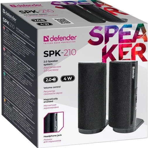 Фото: Колонки Defender SPK-210 Black (65210) № 6 | KTC