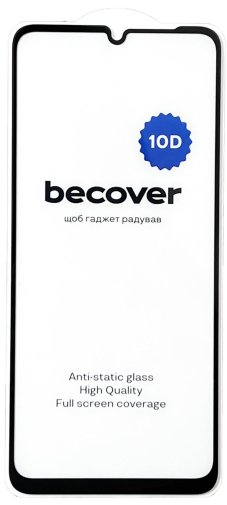 Захисне скло BeCover 10D for Realme C51 - Black (711343)