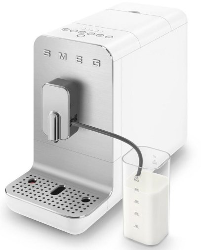 Кавомашина Smeg Coffee Machine With A Milk System White (BCC13WHMEU)