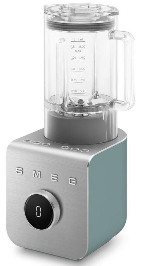 Блендер Smeg High-Performance With Vacuum Pump Emerald Green (BLC02EGMEU)