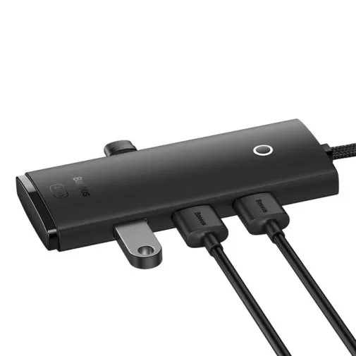 Фото: USB-хаб Baseus 4 Port Lite Series 1m Black (WKQX030401) № 8 | KTC