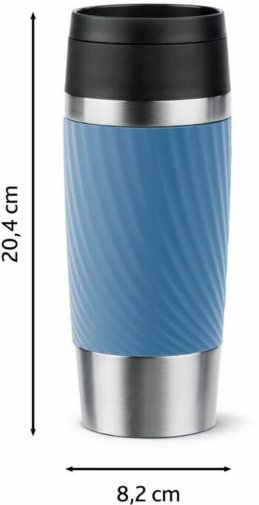 Термочашка Tefal Travel Mug Classic Twist 360ml Blue (N2024510)