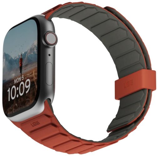 Ремінець UAG for Apple Watch Ultra 2/Ultra 49/45/44/42mm - Pathfinder Olive/Rust (194161117291)