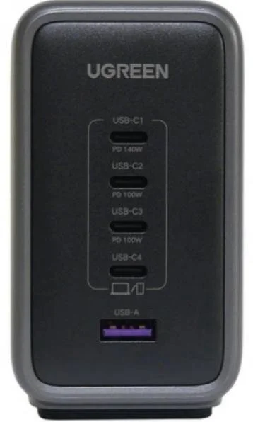 Фото: Зарядний пристрій UGREEN Nexode CD333 GaN 300W Black (90903B) № 9 | KTC