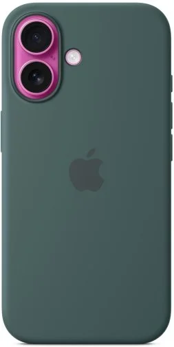 Фото: Чохол Apple for iPhone 16 - Silicone Case with MagSafe Lake Green (MYY83) № 10 | KTC