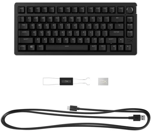 Фото: Клавіатура HyperX Alloy Rise 75 PBT HX Red ENG/UA Black (7G7A4AA) № 14 | KTC