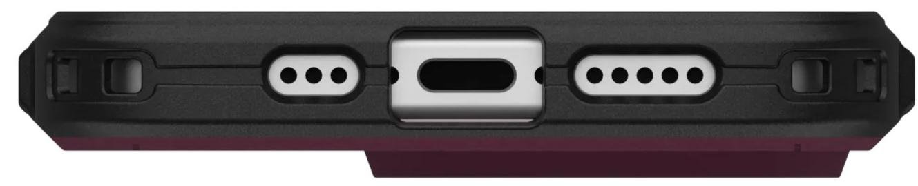 Чохол UAG for Apple iPhone 16 Pro - Civilian Magsafe Bordeaux (114444119049)