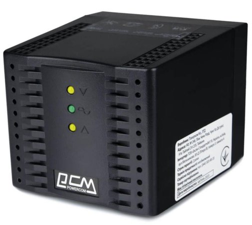  Стабілізатор Powercom TCA-1200 Black