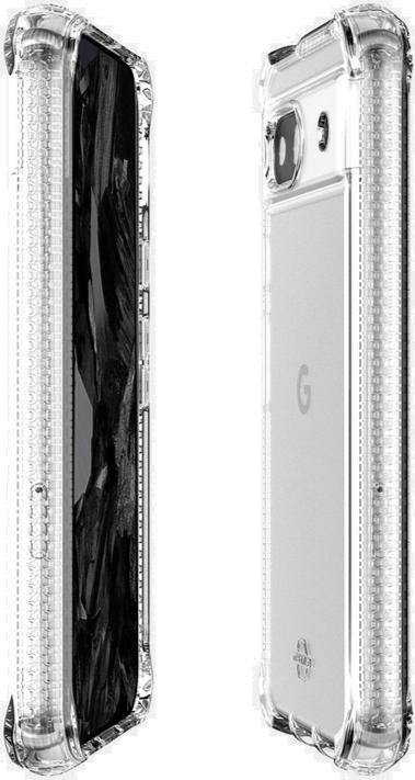 Чохол iTSkins for Google Pixel 8a - HYBRID R CLEAR Transparent (GGBB-HBMKC-TRSP)