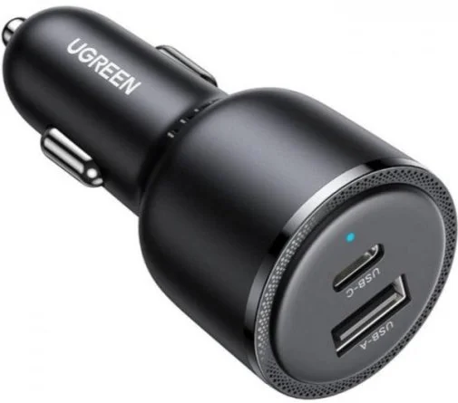 Фото: Автомобільний зарядний пристрій UGREEN EC701 63W Black (35023) № 6 | KTC