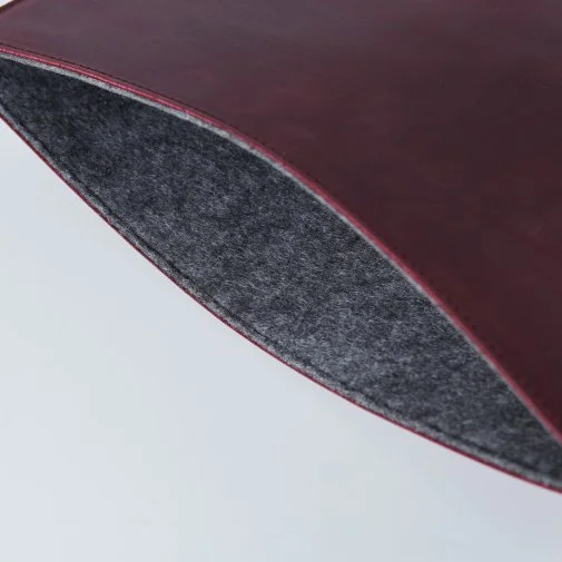 Фото: Чохол INCARNE Gamma Plus 14 - MacBook Pro13 2012-2015 / Pro14 2021-2024 Burgundy № 16 | KTC