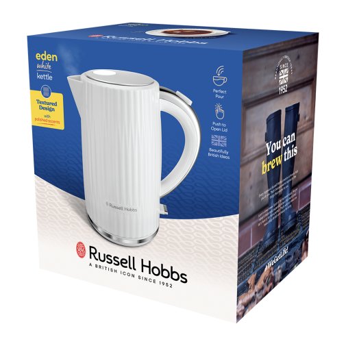 Електрочайник Russell Hobbs Eden White (27360-70)