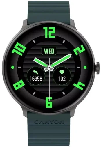Фото: Смарт годинник Canyon Jacky SW-69 Green Orange (CNS-SW69BG) № 8 | KTC
