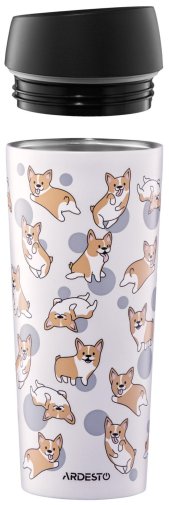 Термос Ardesto Coffee Time Corgi 450 ml Gray AR2645CR