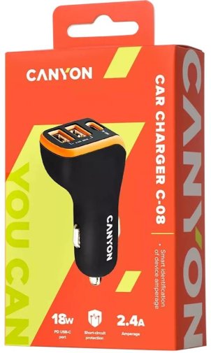 Canyon C-08 Black/Orange (CNE-CCA08BO)