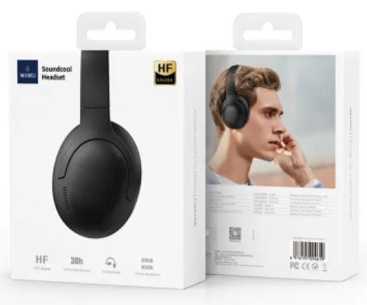 Гарнітура WIWU Soundcool Headset TD-02 Black