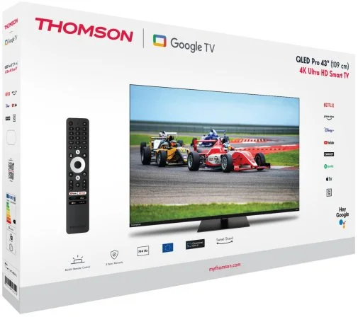 Фото: Телевізор QLED Thomson 43QG7C14 (Google TV, Wi-Fi, 3840x2160) № 9 | KTC