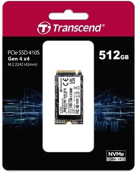 SSD-накопичувач Transcend 410S 2242 PCIe 4 x4 NVMe 512GB (TS512GMTE410S)