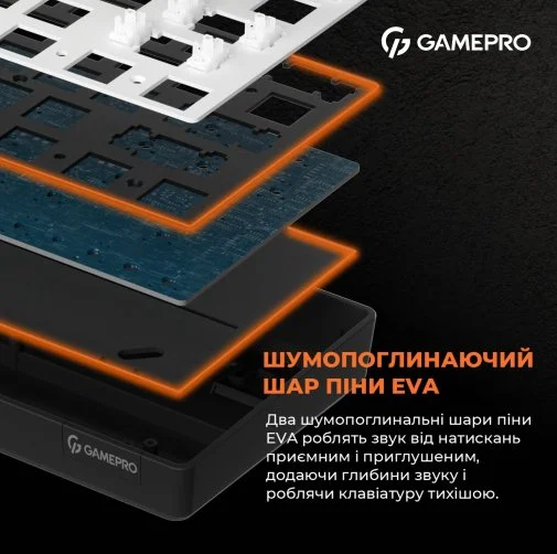 Фото: Клавіатура GamePro MK130R RGB Black № 31 | KTC