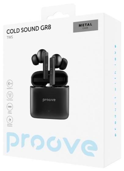 Навушники Proove Cold Sound GR8 Black (TWCSGR010001)