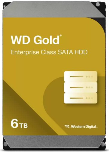 Жорсткий диск Western Digital Gold Enterprise Class SATA III 6TB (WD6004FRYZ)