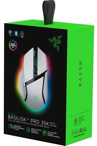 Миша Razer Basilisk V3 Pro 35K White (RZ01-05240200-R3G1)