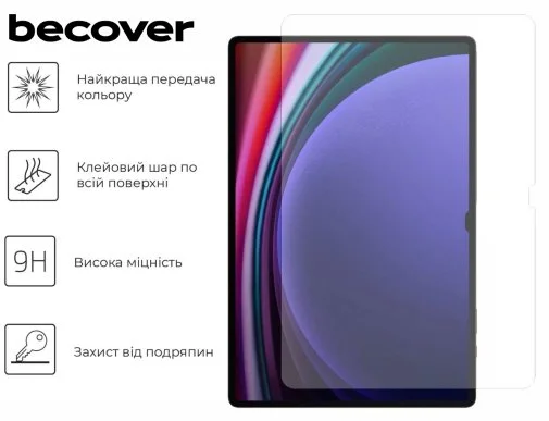 Фото: Захисне скло BeCover for Samsung Tab S10 Ultra X920/X926 (712270) № 6 | KTC