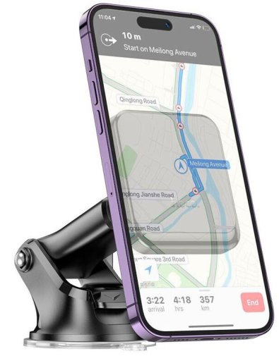 H41 Climber Magnetic car holder Black