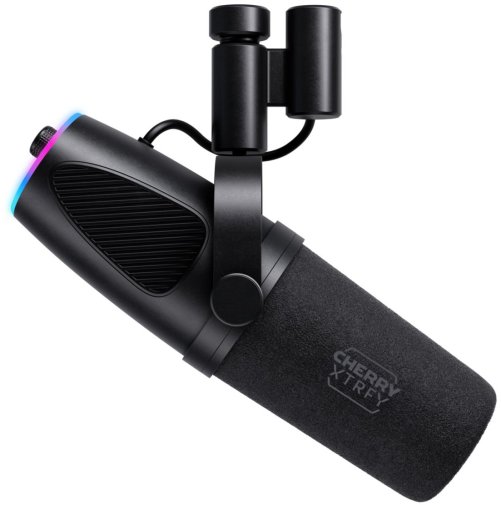 Мікрофон Cherry Xtrfy Ngale X Cardioid RGB Black (CX-NGALE-X-RGB-BLACK)