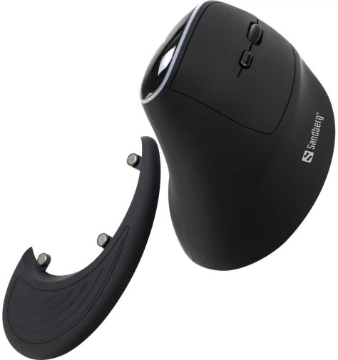 Миша Sandberg Wireless Vertical Mouse Pro Black (630-13)