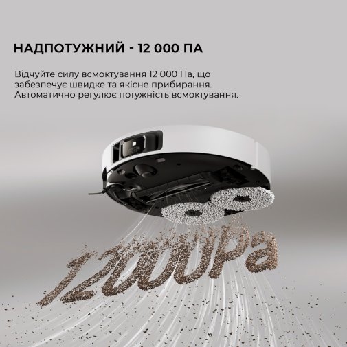 Робот-пилосос Dreame Bot X40 Ultra White (RLX63CE-Wh)