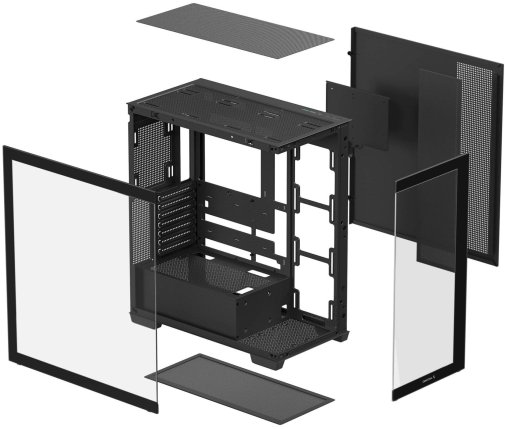 Корпус Deepcool CG580 Black with window (R-CG580-BKNDA0-G-1)