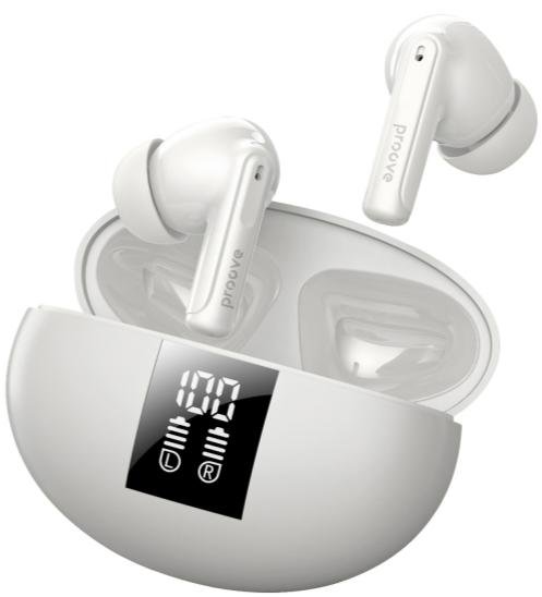  Навушники Proove Thunder Buds SE TWS with ANC White (TWTBSE010002)